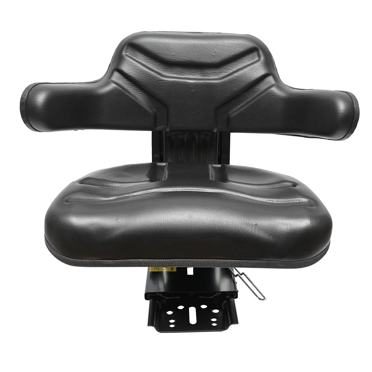Scaun universal cu reglaj, negru, pentru tractor